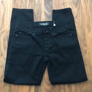 Rude Button Fly Skinny Jeans